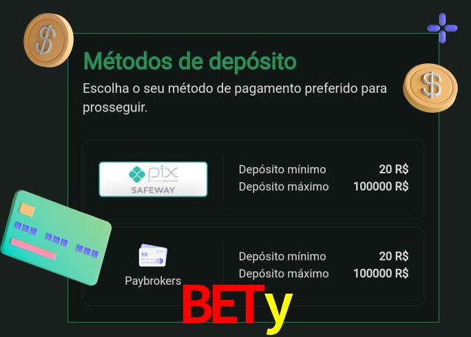 O cassino bety oferece uma grande variedade de métodos de pagamento